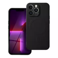OEM Silicone phone case with MagSafe support for iPhone 17 Pro Max | iPhone 18 Pro Max black