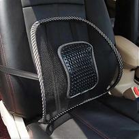 For New Car Season Universal Ice Milk Mesh Breathable Massage Waist Pillow
