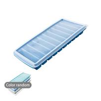 Ice Cube Tray, Easy Release Reusable Ice Cube, Silicone, with No-Spill Removable Lid, 10 Cavities, BPA Free, Ideal for Sports