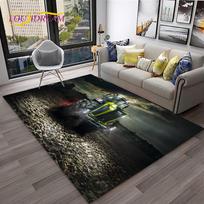 3D Truck Car Retro Tractor Non-Slip Carpet Rug for Living Room Bedroom Sofa Child Area Rug Home Decor Floor Mat 80x120cm
