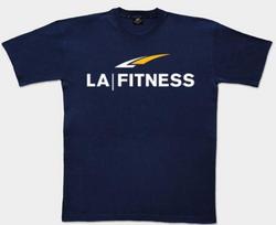 LA FITNESS Gym Workout T-shirt S