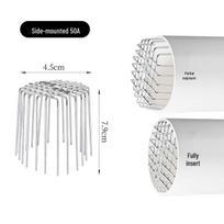 Ant žiurkių kanalizacijos latako filtras 110 vamzdžiui - Stogo ir tvenkinio tinklinis dangtis Lines Flat 50mm 201 Stainless Steel