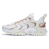 Soulland X Li Ning Cat Paw Ace Leather Shock Absorbing Non-Slip Wear-Resistant Low-Top Sports Casual Shoes Men Sneakers White Brown AZGS103-7 45 white