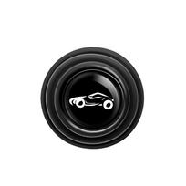 Anti-susidūrimo silikoniniai pagalvėlės automobilio durims, garso izoliacijos tarpinė, garsui nepralaidžios, smūgiams atsparios, guminis buferis, lipdukas 1pc - Logo
