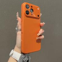 Luxury Hard Acrylic Matte Armor Case for iPhone 17 Air 16 15 14 13 Pro Max 17pro Plain Color  Protective Bumper Cover iPhone 13