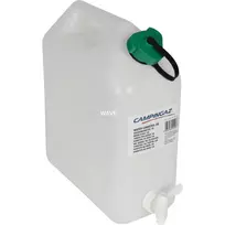 Vandens kanistras 10 l (baltas/skaidrus, su nuleidimo čiaupu)