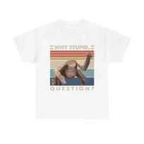 Y2k Tee Project Hail Mary Rocky Why Stupid Question Vintage Fashion TShirt ONeck Casual Loose Print Short Sleeve Unisex S