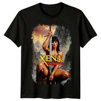 Xena- Warrior Princess (1995) Movie Poster Inspired T-Shirt Retro 80s Tee S įvairiaspalvis
