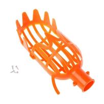 Portable High-altitude Fruit Picker Head Picking Picking Bayberry Tool Basket Loquat Fruit Catcher Fruit Picking Device oranžinė