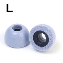6/3/1Pairs Memory Foam Eartip for Samsung Galaxy Buds Pro Anti-Slip Replacement Earbuds EarPlugs Ear Pads Caps Accessories S M L 1Pair white