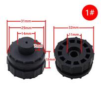 Multiple Models Universal Air Conditioner Indoor Hanger Fan Rubber Ring Bearing Bushing Gasket black