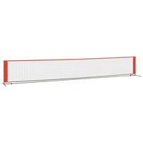 Tennis Net Black and Red 600x100x87 cm Polyester