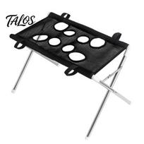 Easy Grooming Station for Pets Pet Table, Hammock with Foldable Stand, 4-Hole or Restraint Bag 8-Hole, Washing Cats, Small Dogs, Bathing, Nail A