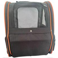 Expandable Pet Carrier Backpack For Small Cats And Dogs Airline Approved Foldable Dog Carrier With Comfortable Inner Padding (black,37x30.5x43.2cm) juoda