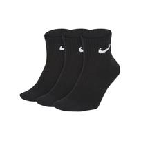 Nike Ankle Socks Unisex Combo Set Black SX7667-010 S gray