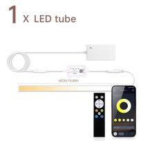 Colors Dimmable CCT LED Light Bar Strip 2700K-6500K 48CM Aluminium Tube Bluetooth APP Control For Under Cabinet Kitchen Lighting