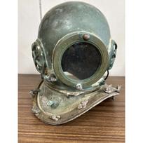 TOA Nardymo Nardytojo Šalmas Scuba Kaukė Žalvaris Antikvarinis Vintage JAPONIJA HN212 18 " , 16" , 15" black