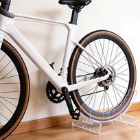 Bike Parking Stand Portable Durability Practical Adjustable Storage Rack gray