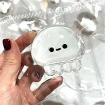 Taba Squishy Jellyfish Kawaii Streso Malšinimo Sensoriniai Fidget Žaislai Nerimui&Atsipalaidavimui Stalo Aksesuaras skaidri