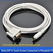Delta DOP-A HMI to Mitsubishi FX PLC Communication Cable