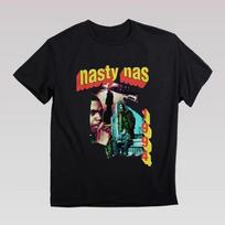 Vintažiniai Nasty Nas 1994 m. marškinėliai, Retro Nas repo gerbėjų marškinėliai, Nas Rytų pakrantės reperis XXXL