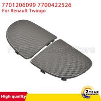 Speaker Grille Upgrade  7701206099 7700422526 Car Gray Left & Right Speaker Cover Set for Renault Twingo
