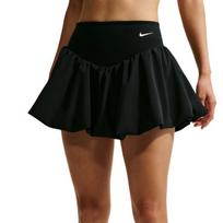 Nike As W Nk One Df Bble Skirt 2N1 Soft Comfortable Solid Color Casual Skirt Women skirts IU1418-010 XS black