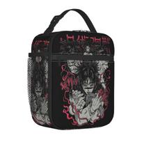 Blood Manipulator JJK Anime Choso Insulated Lunch Bag Cooler Bag Reusable High Capacity Tote Lunch Box Girl Boy School Travel One Size black