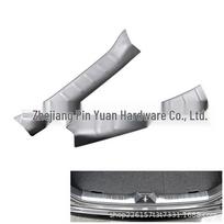 Toyota NOAH/VOXY 80 Trunk Guard Sill (2014-2017) Stainless Steel Stainless Steel gray
