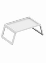 Nešiojamo kompiuterio staliukas Kalune Design Lavine, 56 cm x 36 cm, 26.3 cm, balta sp.