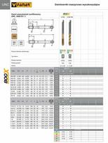 Fanar SRIEGIKLIAI UNC 1/2-13 DIN-376B (2B) HSSE TN 800X