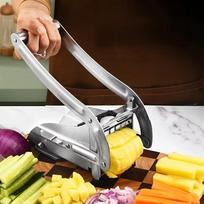 Multifunctional Stainless Steel Potato Cutter French Fry Maker Cucumber Strip Kitchen Vegetable Chopper one size sidabras