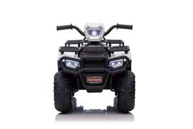 Lean Cars Vienvietis vaikiškas elektromobilis Quad JC915, baltas