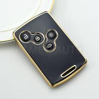 For Renault Duster Captur Clio Logan Megane Koleos Scenic Nema Fluence Zoe Tpu Car Key Case Cover Shell Fob 4 Button Accessories
