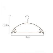 Hanger Household Clothes New Non Marking Anti Shoulder Corner Clothes Support Hanging Thick  Velvet Load-bearing Hangers