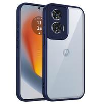 For  Motorola G34 Case Moto G35 Case Moto G85 Cover Moto S50 Neo Cushion Shockproof Silicon Bumper Clear Matte Back Cover Hard Motorola S50 Neo