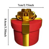 3D Printed Annoying Nested Screw Box Prank Nested Gift Boxes Joke Party Game Prank Nested Wrapping Boxes For Xmas Birthday Party as shown raudona