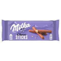 Milka Choco Sticks sausainiai, padengti pieniniu šokoladu 112 g
