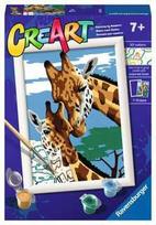 Ravensburger CreArt E serijos mielos žirafos SG 75 23615