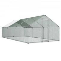 Metalinis vištidės aptvaras VEVOR JD362, 3x6x2 m