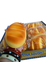 Squishy  duona bandelė minkomas antistresinis žaislas