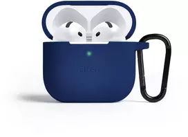 Etteri silikoninis dėklas AirPods 4 tamsiai mėlynas