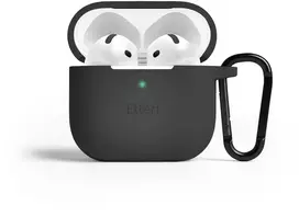 Etteri silikoninis dėklas AirPods 4 juodas