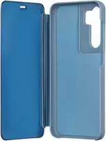 Tecto Shield „Fold Mirror View“ dėklas, skirtas „Samsung Galaxy S23 FE“, mėlynas