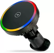 Automobilinis Telefono Laikiklis - everActive MC-W15 Pro Magnetinis Laikiklis, 15 W Belaidis Įkrovimas, Juodas