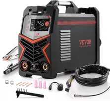 TIG suvirinimo aparatas 205A TIG DC/impulsinis DC/MMA
