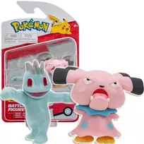 Pokemon Machop ir Snubbull kolekcinis figūrėlių rinkinys Battle Figure Pack 2634
