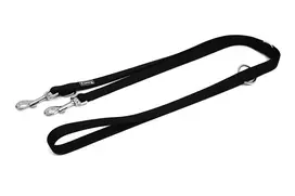Freedog Import Sl Freedog juodas nailoninis dresūros pavadėlis šuniui 2 x 200 cm