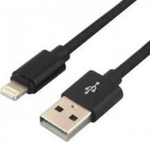 Telefono Įkrovimo Laidas - everActive CBB-1.2IB USB 2.4 A Greitas Įkrovimas, 480Mbps, 1,2 m, Juoda