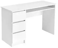 Rašomasis stalas, baltos sp., 120 x 50 cm